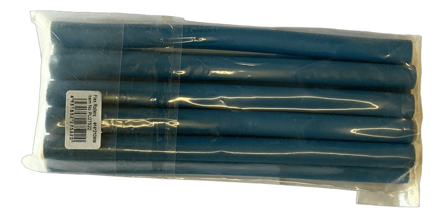12 BIGOUDIS MOUSSE bleu DIAMETRE 14 MM