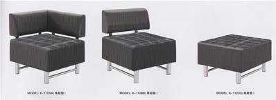 Banquette Noir 3 Elements K112AD - photo 2