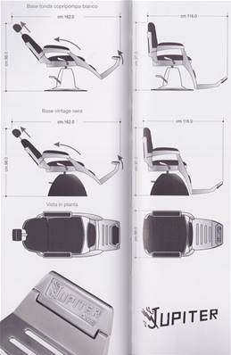 Ceriotti Fauteuil Barbier Jupiter Noir - photo 3