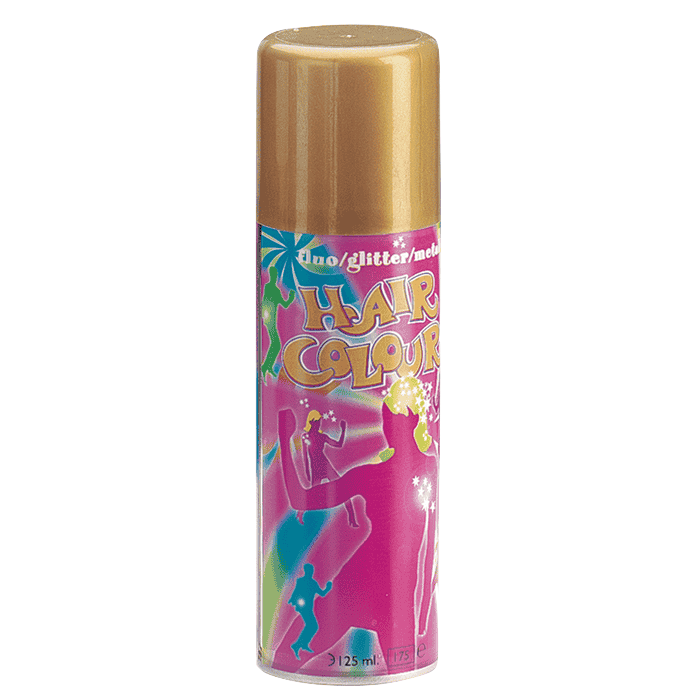 GLITTER COLOR SPRAY METAL GOLD 125ML