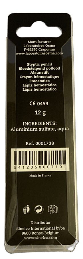 BARBURYS CRAYON HEMOSTATIC (autre vue)