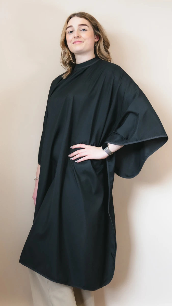 FLEAN'UP PONCHO NOIR PRESSION