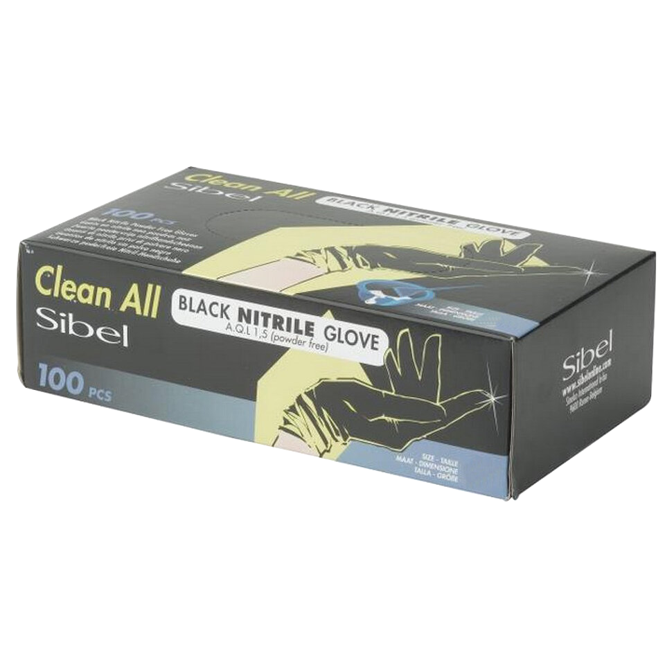 BLACK NITRILE GRAND BOITE DE 100 GANTS