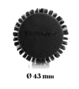 LABOR PRO BROSSE THERMIX 43 MM (autre vue)