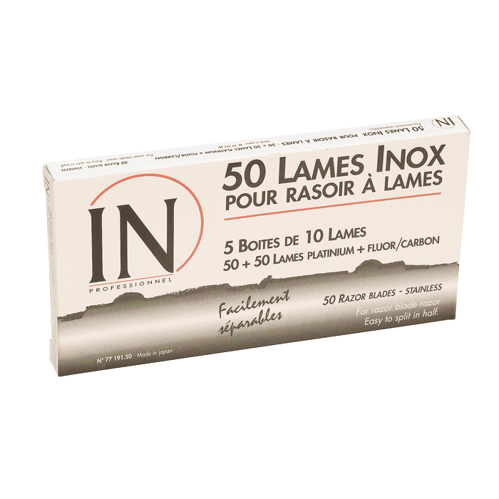 BOITE DE 50 LAMES INOX SIBEL