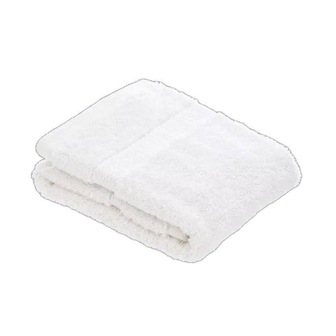 Serviette ELGON BLANCHE coton 50x80cm