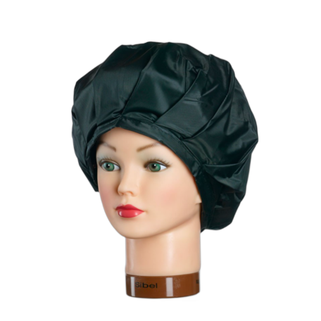 BONNET A PERMANENTE NOIR SIBEL PLASTI-CAP ELSATIQUE