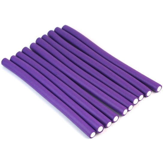 12 BIGOUDIS MOUSSE violet DIAMETRE 20 MM