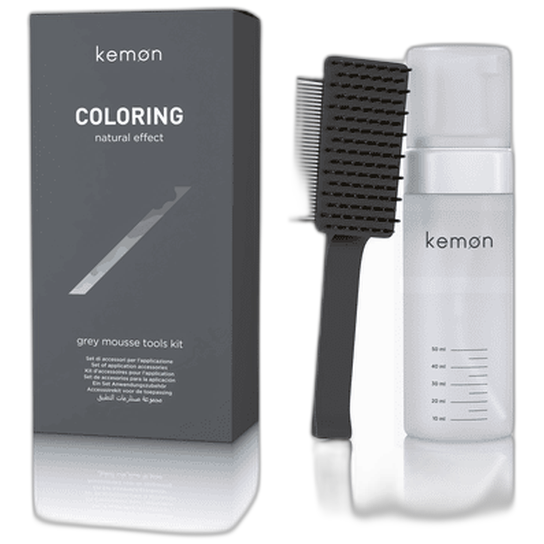 KEMON COLORING GREY MOUSSE KIT 200 ML
