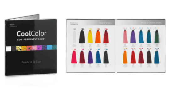 ERAYBA NUANCIER COOL COLOR CHART