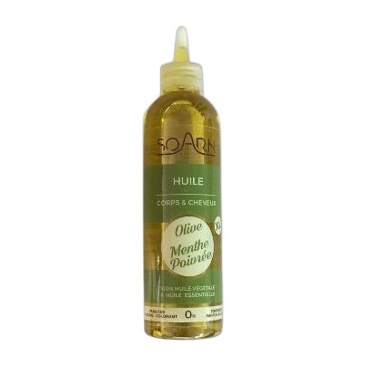 HUILE SOARN OLIVE & MENTHE POIVREE 250ml