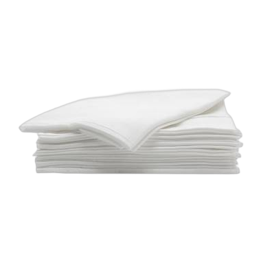 SERVIETTES JETABLES SIBEL BLANCHES