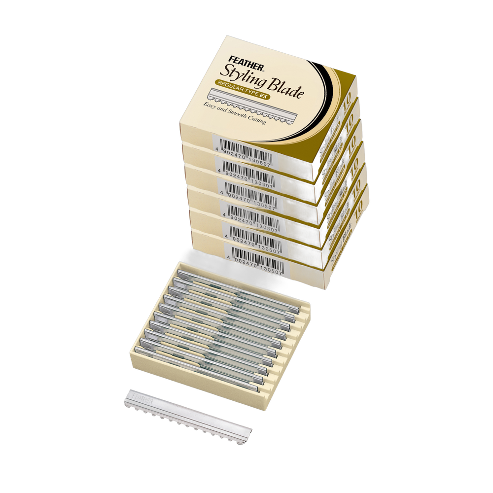 Boite de 10 lames Feather Styling blade