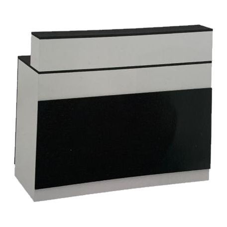 BANQUE D'ACCUEIL M748 NOIR & BLANC
