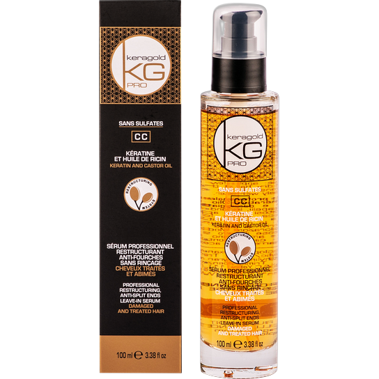 KERAGOLD CC SERUM HUILE DE RICIN 100ML