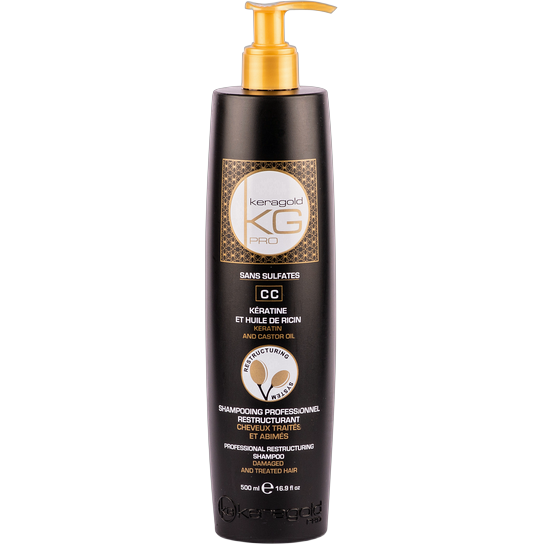 KERAGOLD CC SHAMPOING HUILE DE RICIN 500ML