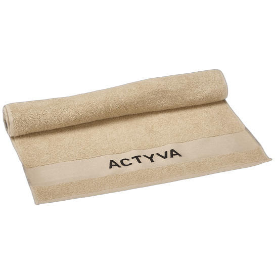 SERVIETTE KEMON ACTYVA BEIGE 50x100 (autre vue)